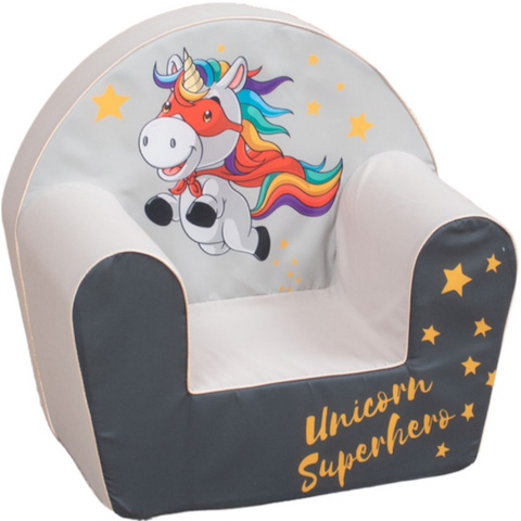 Delsit Arm Chair Unicorn Super Hero