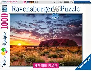 Ayers Rock Australia 1000‑Piece Jigsaw Puzzle – Ages 14+