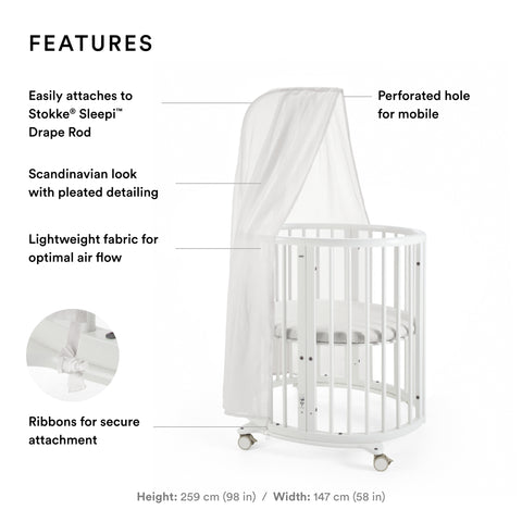 Stokke Sleepi Bed Canopy white