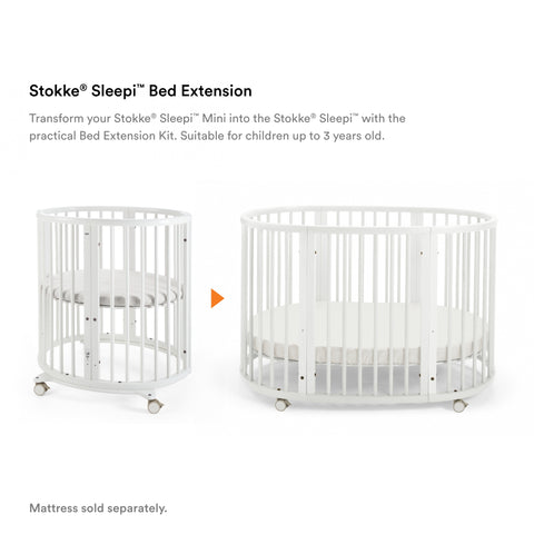 Stokke - V3 Sleepi Bed Extension Kit - White