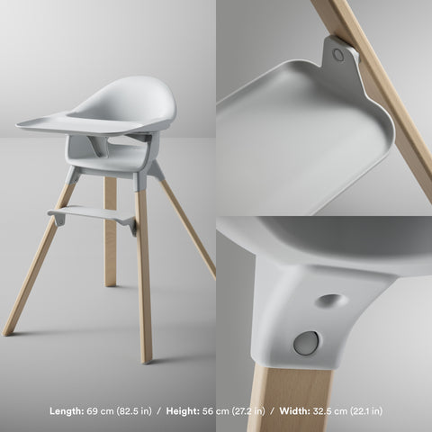 Stokke Clikk High Chair Cloud Grey