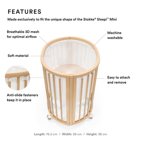 Stokke Sleepi Mini Mesh Liner