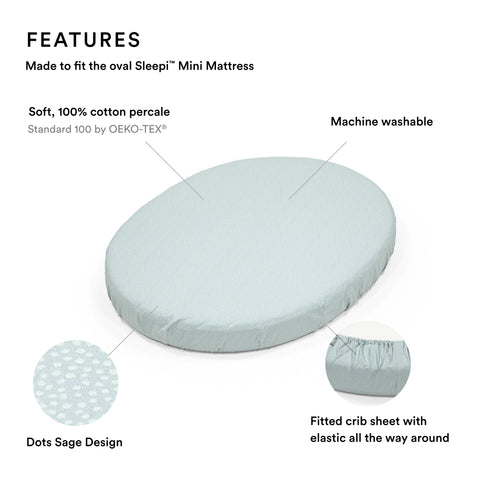 Stokke Sleepi Mini Fitted Sheet
