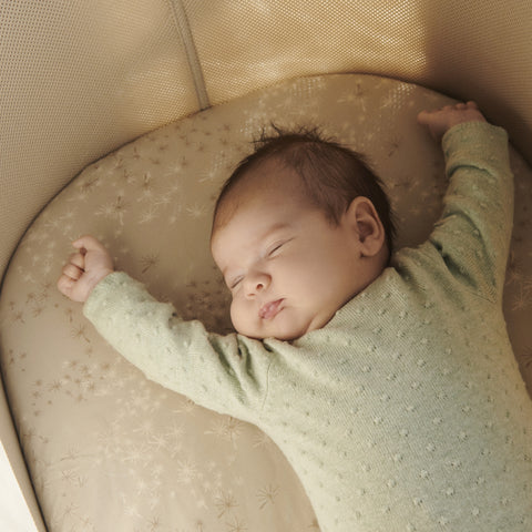 Stokke Snoozi Fitted Sheet 2 Pack Vanilla Dandellion