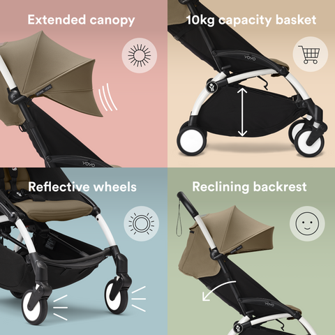 Stokke YOYO3 Frame 6+ 0+Tofee Bundle