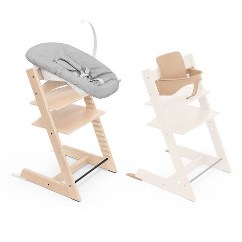 Stokke Tripp Trapp Chair Babyset Newborn Bundle Natural