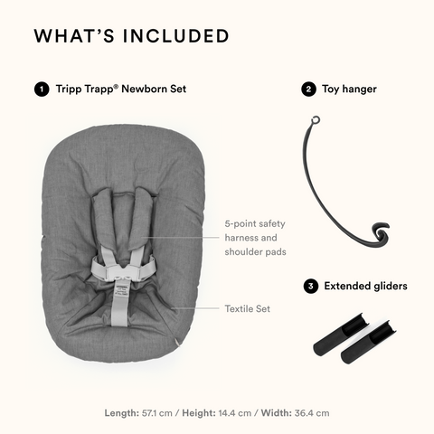Stokke Tripp Trapp Newborn Set Anthra