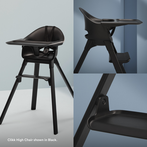 Stokke Clikk High Chair Black Warm Brown