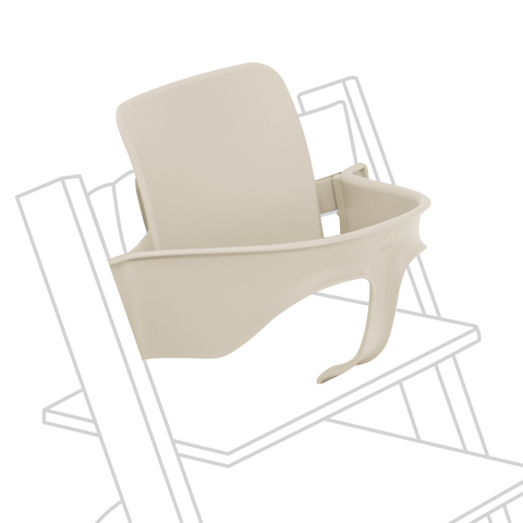 Stokke Tripp Trapp Chair Babyset Tray Bundle Vanilla White