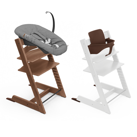 Stokke Tripp Trapp Chair Babyset Newborn Bundle Warm Brown
