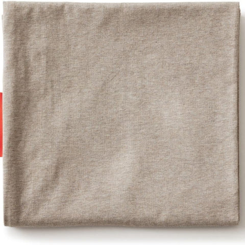 BBHUGME Organic Nursing Pillow Cover Seashell Beige