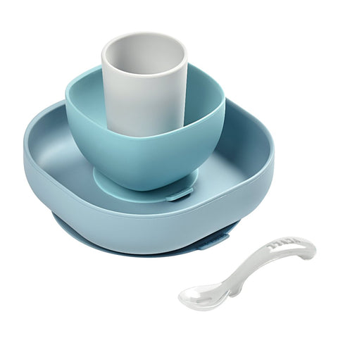 BEABA Silicone Meal Range | Complete Feeding Set | TOYBOX