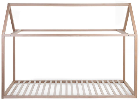 House Bed Frame 90x200cm - Natural