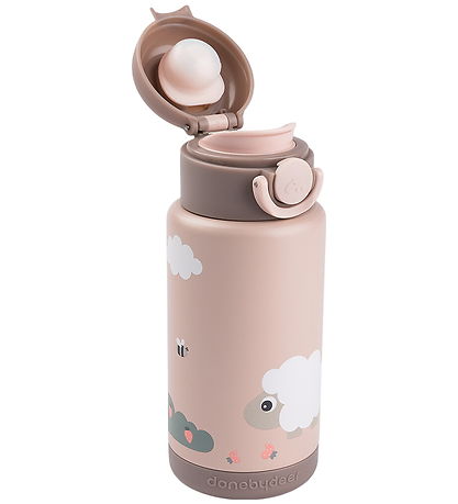 Done By Deer Insulated Bottle Tiny Farm Powder 340ml