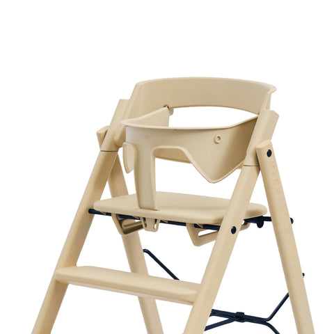 KAOS KLAPP High Chair Recycled + Safety Rail + Food Tray - Desert Sand