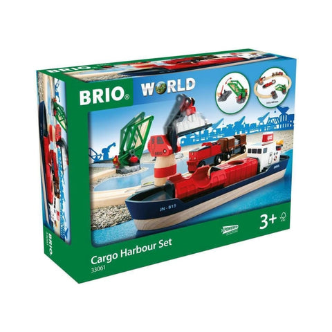 BRIO - Cargo Harbour Set – Ages 3+