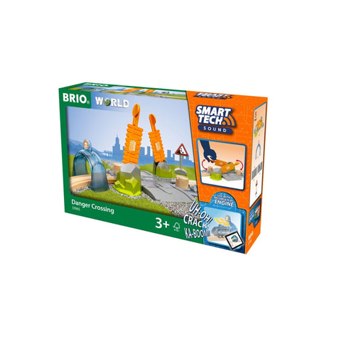 BRIO - Smart Tech Sound Danger Crossing – Ages 3+