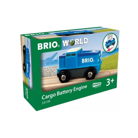 BRIO - World Cargo Engine for Kids - Ages 3+
