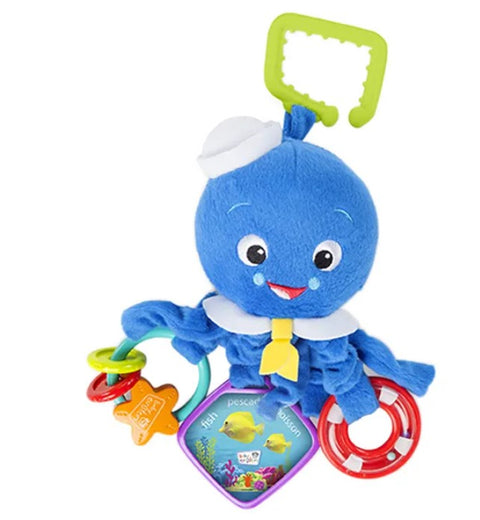 Baby Einstein Activity Arms Octopus Take-Along Plush Toy