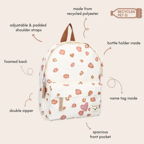 Backpack Kidzroom Leopard print_Toybox.ae