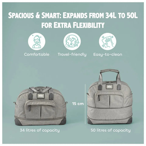 Beaba Amsterdam Changing Bag Heather Grey