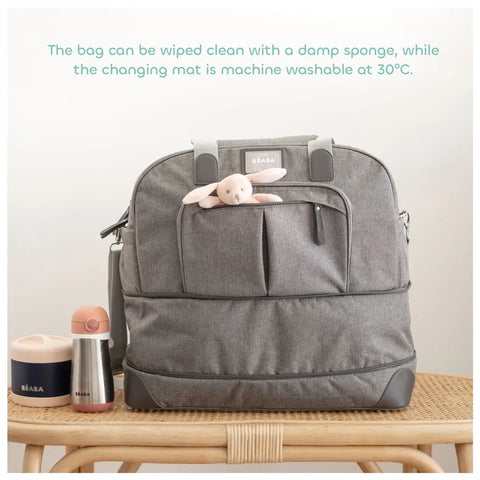 Beaba Amsterdam Changing Bag Heather Grey