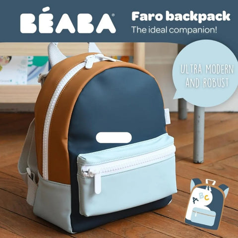 Beaba Faro Baby Backpack Night Blue