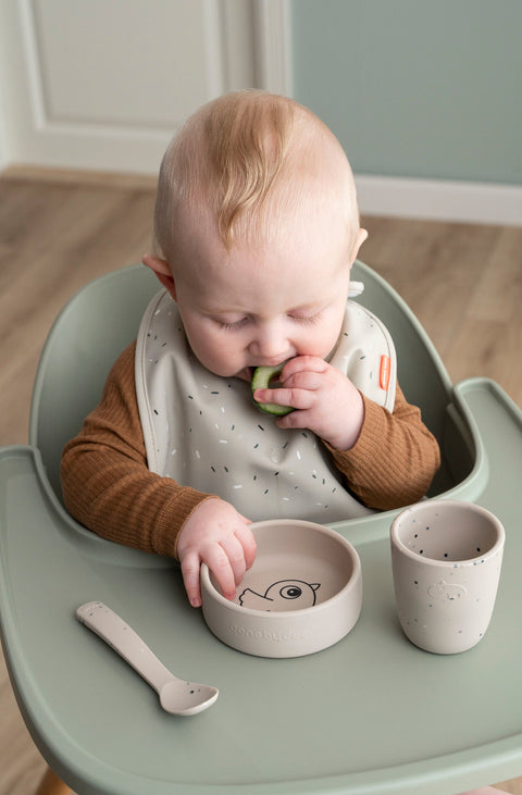 Bib W/Velcro 2-Pack Croco Green