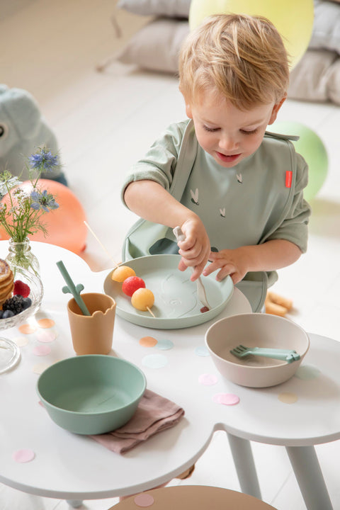 Bib W/Velcro 2-Pack Croco Green