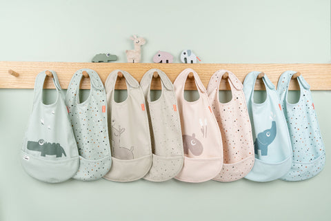 Bib W/Velcro 2-Pack Croco Green