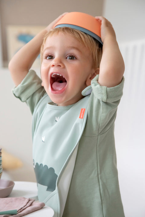 Bib W/Velcro 2-Pack Croco Green