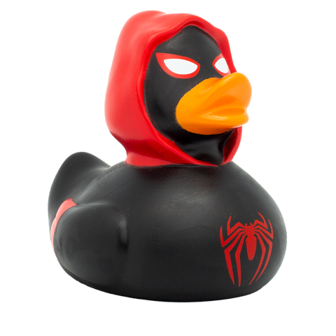 Black Spidy Duck, red