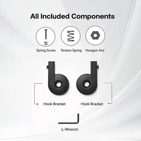 Butterfly 2 Sun Canopy Clamps - 2 Pc Set