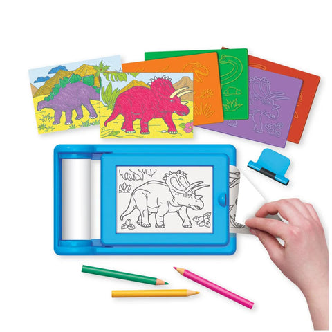 4M KidzMaker/Dinosaur Rub Art Studio