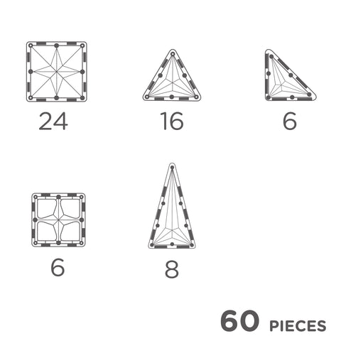 Cleverclixx - Original Intense Pack - 60 Pieces