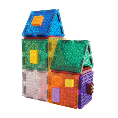 Cleverclixx - Brick Tiles Pack Intense - 16 Pieces