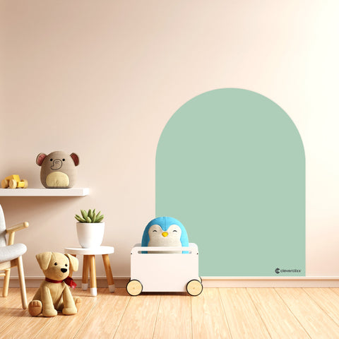Cleverclixx - Magnetic Wall Sticker 95x75cm - Soft Olive