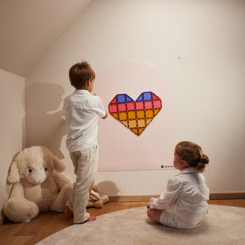 Cleverclixx - Magnetic Wall Sticker 95x75cm - Dream Pink