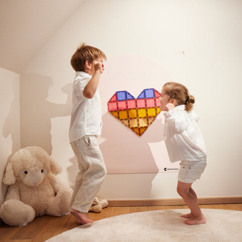 Cleverclixx - Magnetic Wall Sticker 95x75cm - Dream Pink
