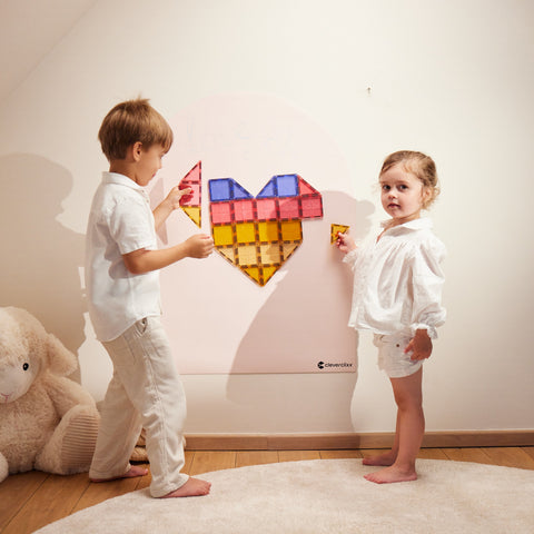 Cleverclixx - Magnetic Wall Sticker 95x75cm - Dream Pink