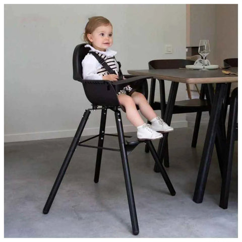 Evolu 2 Chair 2-in-1 + Bumper - Black Black