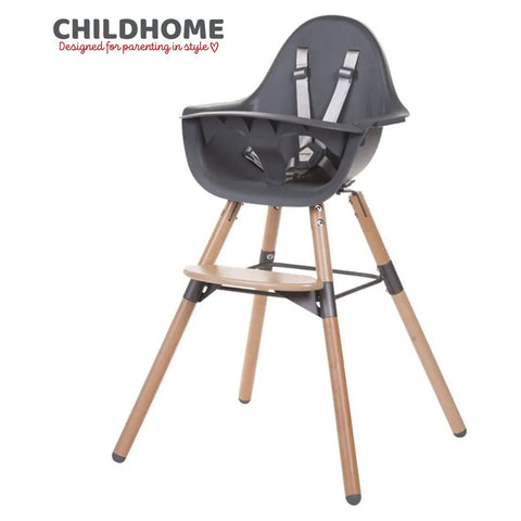 Evolu 2 Chair 2-in-1 + Bumper - Natural / Anthra