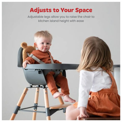 Evolu 2 Chair 2-in-1 + Bumper - Natural / Anthra