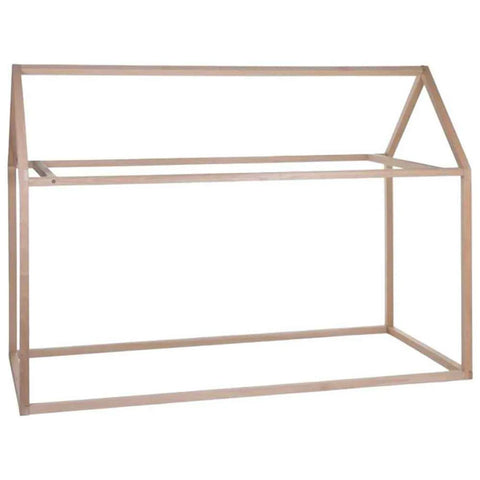 CHILDHOME - Bed Frame House 208x98x148 cm - Natural
