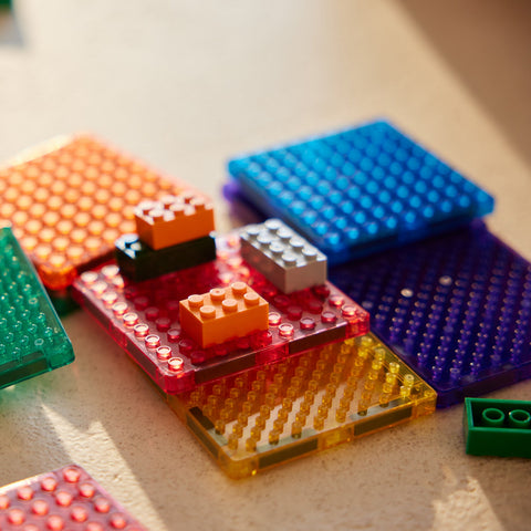 Cleverclixx - Brick Tiles Pack Intense - 16 Pieces