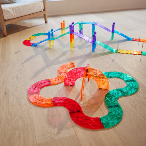 Cleverclixx - Race Track Add-on Curves Intense - 15 pieces
