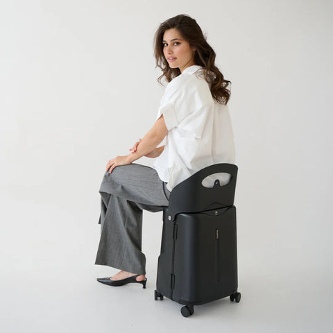 Carry-On Luggage  - Midnight Black, 18 inch-Toybox.ae