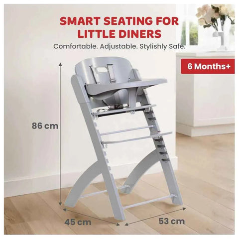 Childhome - Evosit High Chair - Stone Grey