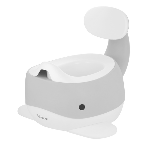 Whale Potty - Light Grey