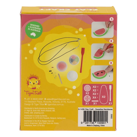 Tiger Tribe - Clay Craft - Sweeties Necklaces